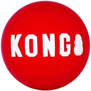 KONG Company 38747613: Signature Ball Dog Toy, Lg