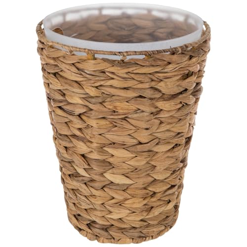 Hobby Lobby Woven Water Hyacinth Waste Basket with...