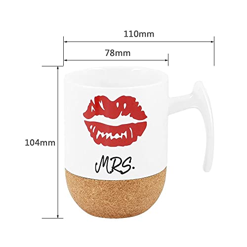 Love-KANKEI | Kaffeetassen Set mit Korkboden - 9