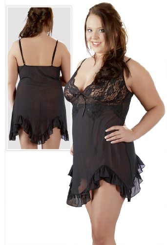 Négligé noir raffiné Cottelli Collection 2750287 1040 taille L premium
