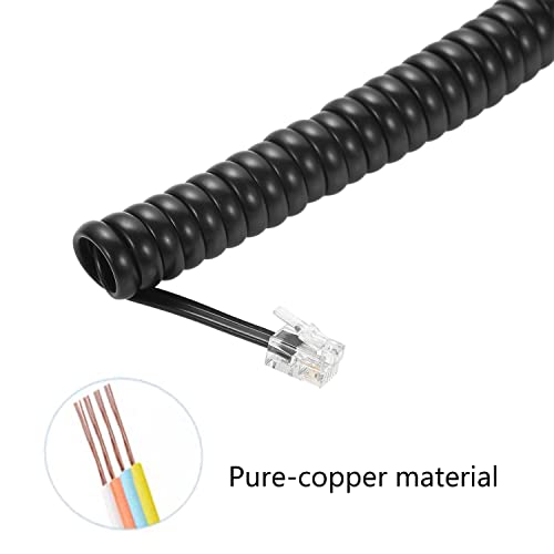 La mejor comparación de Cable espiral para telefono disponible en línea. 13 Imagen adicional