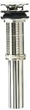 Danco 89462A Decorative Push-Button Sink Drain without overflow, Brushed Nickel