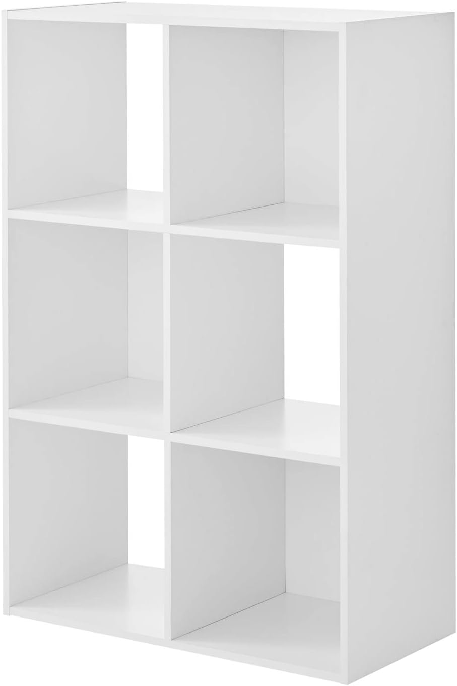 KIDYS 6 Cube Storage Organizer, 6Cube White Bookshelf
