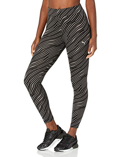 PUMA Women's Summer Leggings, Cotton Black-All Over Print, XL