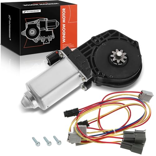 A-Premium Power Window Lift Motor Compatible with Ford Mustang 1980-1993 & Mercury Capri 1981-1986 & Lincoln Continental 1988-1994, Replace# E4ZZ6623394-A