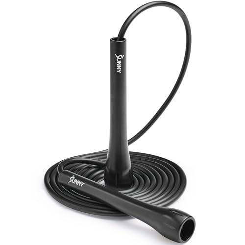 Sunny Health & Fitness Jump Rope for Gym Accessories, ABS Handle & PVC Rope - image 1