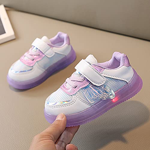 sfdgfhyf Sneaker for Baby Children Shoes LED Light Emitting Shoes Fashion Children Sport Light Shoes Mesh Breathable4