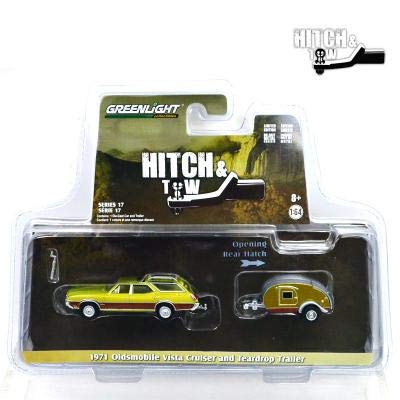 Greenlight 1:64 break 1971 Oldsmobile souvenirs de road trips américains en famille
