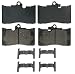 Wagner QuickStop ZD1118 Ceramic Disc Pad Set, Front