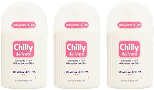 3x Chilly delicato Intimgel Intimseife Waschlotion seife Intimpflege 200 ml