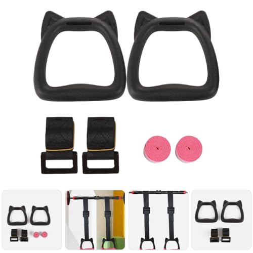 Set de anillas gimnasticas con correas ajustables 2m miniatura 7