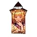 Anime Cartoon Wickelhandtuch My Hero Academia Poncho Mikrofaser Stoff Umhang Kapuze Erwachsene Bademantel 3D Gedruckt Schwimmen Badetuch Wechselbademantel für Mädchen/Jungen