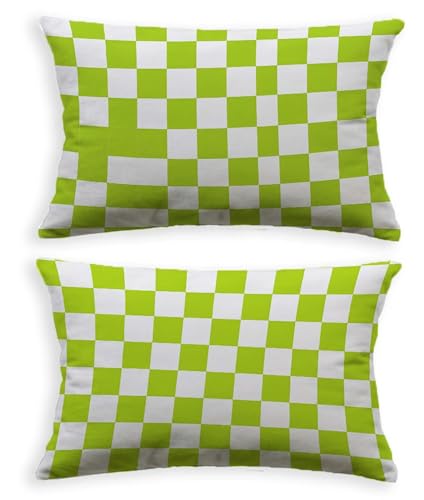 Oreiller 80x100 taie d'oreiller rectangulaire velours vert pour déco maison salon
