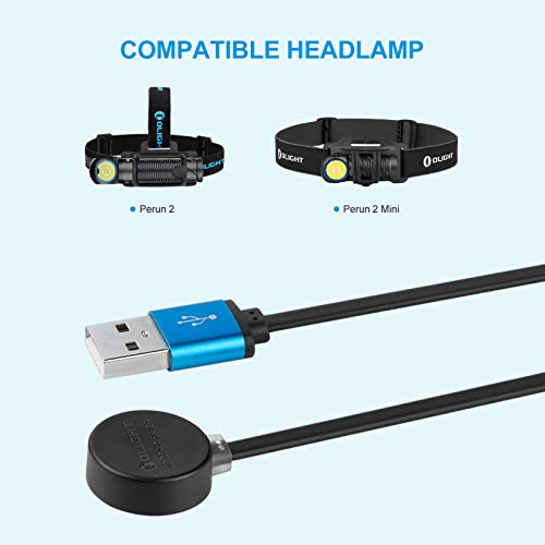 image for OLIGHT MCC 3 Charger in Balck Upgraded Smart Magnetic Charging Cable O