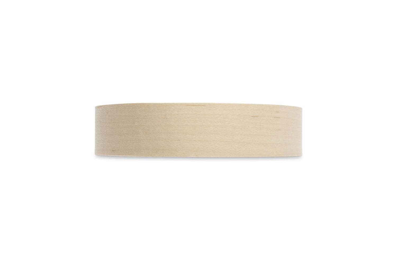 Zelfklevend randomemmer, wit, 19 mm x 5 m rol, glad mat, melamine omslagband om over te plakken, zoals plakband, zonder strijken, voor meubelbouwplaten en planken