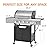 EUHOME Upgraded 51,000 BTU Stainless Steel Burner Barbecue Grill, 4 Burner BBQ Propane Gas Grill with Side Burner, 452 sq.in Cooking Area with Porcelain for Patio, Camping, Outdoor Cooking