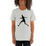 Elena Rybakina Tennis Black Silhouette Ring-Spun Cotton Short Sleeve Shirt