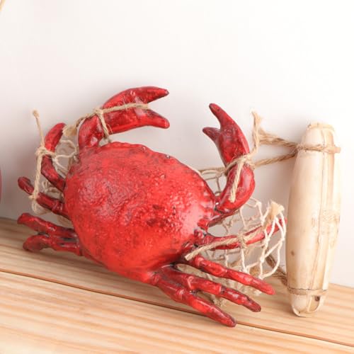 Ornement de Crabe en Résine pour Mur Vide Maison et Restaurant - 5