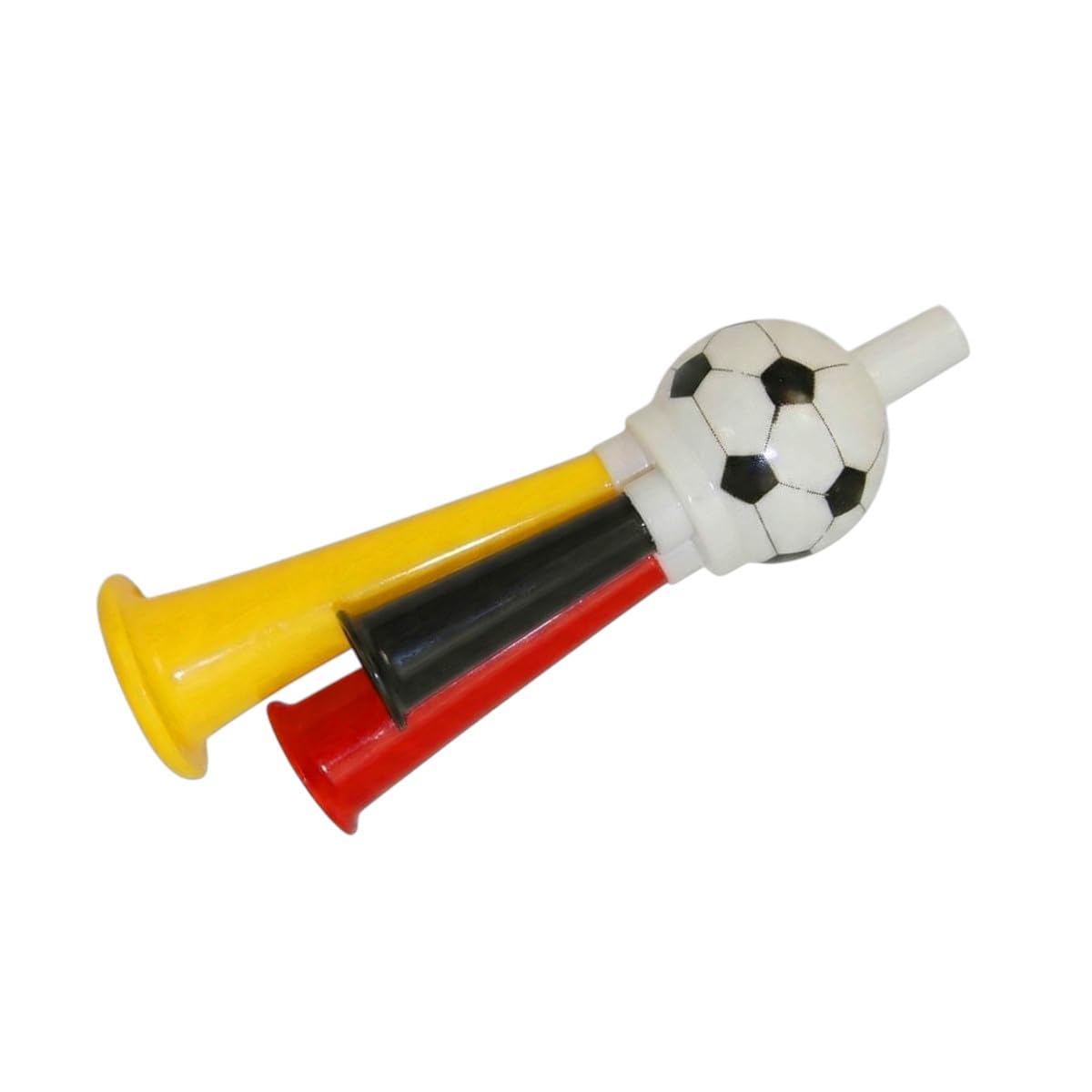 Taffstyle Deutschland Fan Set 5 Teilig Fußball EM WM Fanartikel mit Cowboyhut Sonnenbrille Schminkstift Tröte Schweißbändern Länderflagge Public Viewing