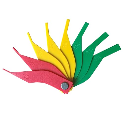 ZERINT Brake Pad Thickness Gauge (2-12mm) - for Car/Truck/SUV .8-Piece