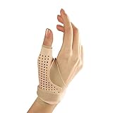 Diseño transpirable, rígido Hard Shell con una suave inmovilización del pulgar manga para el máximo apoyo y.
