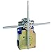 Telemecanique XCKMR54D1 Square D Limit Switch, 300 Vac, 10 Amp, Crossed Rods Lever, Horizontal, 2 X (2 Nc), Metal Body