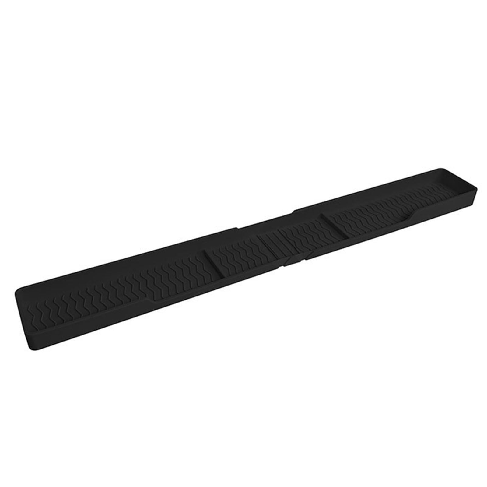 Tsophreniq Large Capacity Silicone Storage 30Inch Length for Counter Cabinet Holds Multiple Containers Securely Oven Accessories Storage