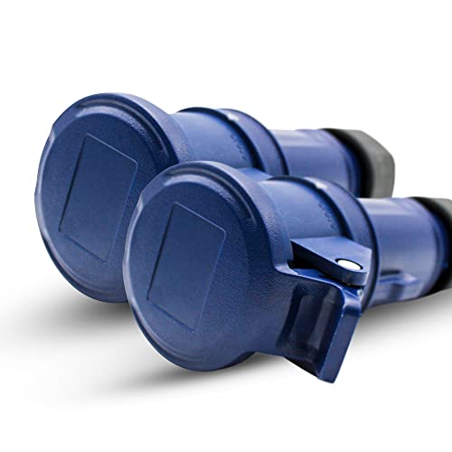 Prise Femelle Industrielle 32A DOJA Industrial IP44 220V 2P+T pour Rallonge Extérieure (Pack de 2)