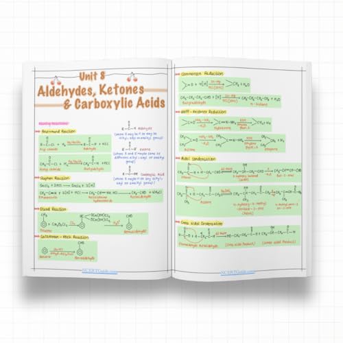 Image of Class 12 Chemistry Formula Digest 2026-27 | Handwritten Colorful Notes Book | CBSE NCERT Quick Revision Guide for Formulas, Reactions & Concepts