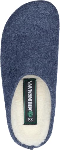 Dr. Brinkmann Damskie kapcie Nerpio Home, niebieskie, rozmiar 39 EU, niebieski, 39 EU