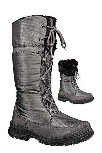 Kamik Women's Seattle Snow Boot,Charcoal,6 M US