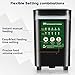 Large Automatic Fish Feeder, 14 Fl.Oz Patented Revolutionary Design Aquarium Food Tank Dispenser with Timer, Auto Feeding Moisture-Proof Electric Adjustable Battery Operated Feeders for Holidays