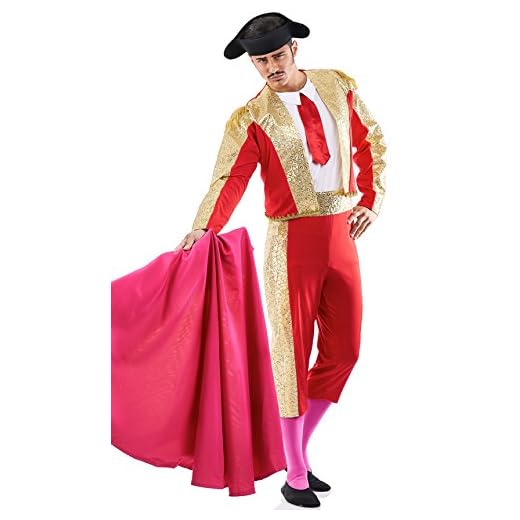 Disfraz de Torero Rojo para hombre