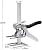 FAEIO Jack Wall Tile Leveler Labor Saving Arm Multifunctional All Steel Ceramic Wall Tile Height Adjustment Lifter Slab Lifter Cabinet Jack (Color : 29cm 2pcs)