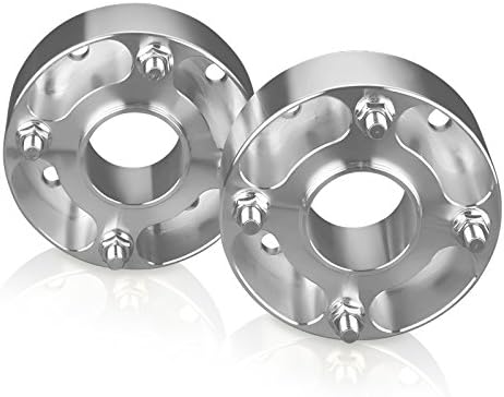 2 Wheel Spacers Adapters For 4 Lug ATV UTV Fits 4x110 Yamaha: Grizzly Rhino Big Bear Bruin/Kawasaki Brute Force/Honda Foreman Rancher - 2 Inch