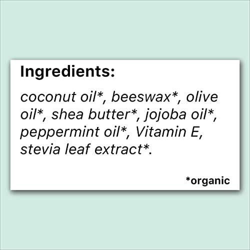 Kind Lips Lip Balm, Nourishing Soothing Lip Moisturizer For Dry Cracked Chapped Lips, Made In Usa With 100% Natural Usda Organic Ingredients, Sweet Mint Flavor, Pack Of 3 #TOP1