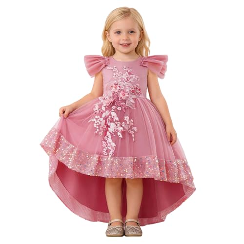 Robe fille 3-12 ans scintillante pour créer des souvenirs d'anniversaire