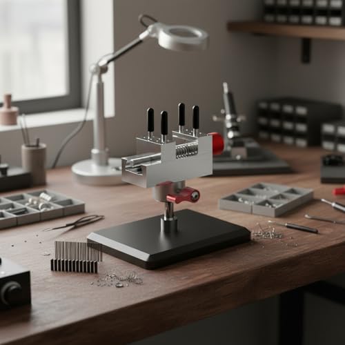 Table de serrage réglable pour stopper la rouille dans la fabrication de métaux en milieu humide