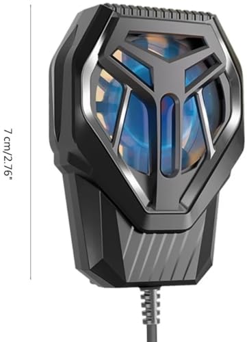 Image of Mobile Phone Cooler - USB-Powered Mobile Gaming Radiator with High-Speed| Portable Heat Dissipation Tool for Android & iOS Smartphones - Ideal for PUBG, Free Fire, COD & More