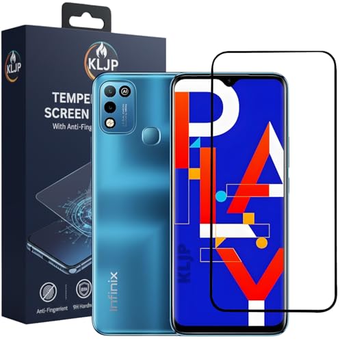 Image of Military-Grade Gorilla Tempered Glass For INFINIX HOT 10 PLAY With Installation Kit | Edge to Edge Coverage | Black