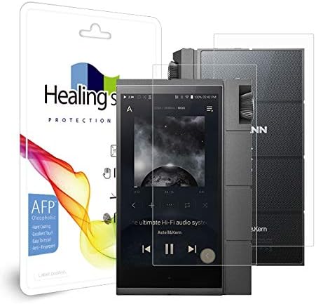 Front Back Screen Protector for Astell&Kern Kann Cube Music Player, AFP Oleophobic Coating Screen Protector Clear LCD Guard Healing Shield Kann Cube Film