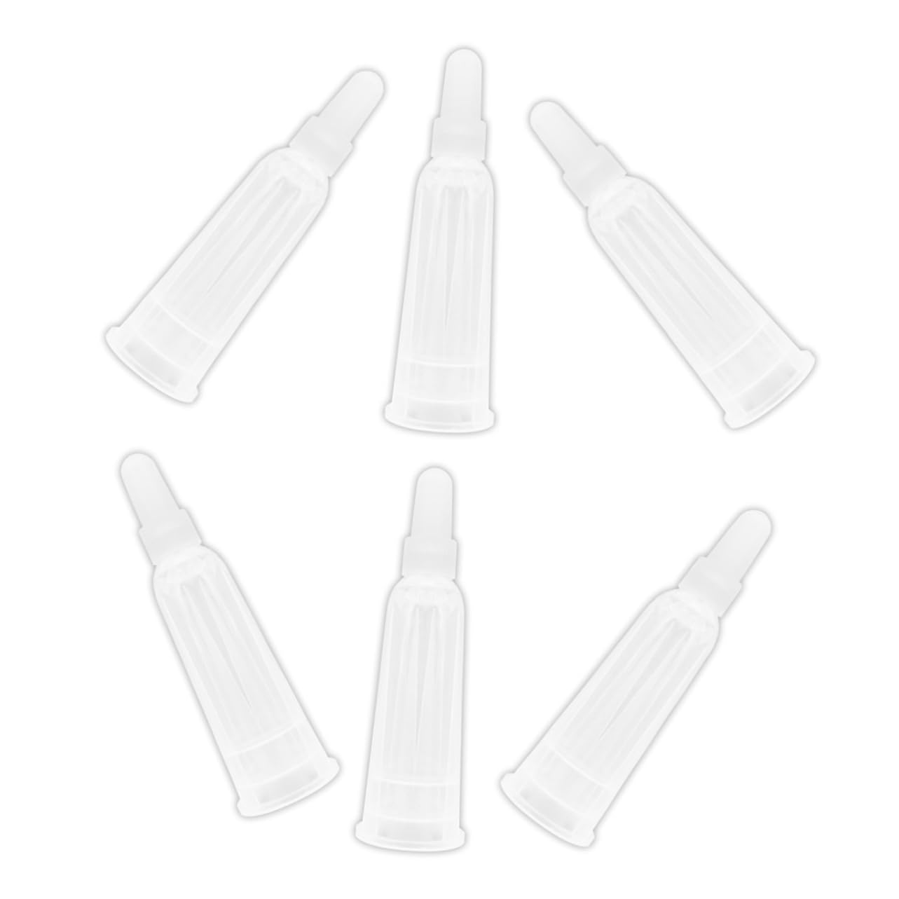 SOLUSTRE 6 Pezzi Tappi per Ampolle da 2ml in Tpe Resistenti per Apertura Fiale in Ambienti Medici e Laboratori Prevenendo Sporco alle Mani