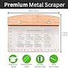 BOORIKA Dough Scraper & Bench Scraper Kitchen – Stainless Steel Sourdough Tools – Dough Cutter for Sourdough Bread, Pizza, and Flat Top Griddles – Chef Approved (Light) #1