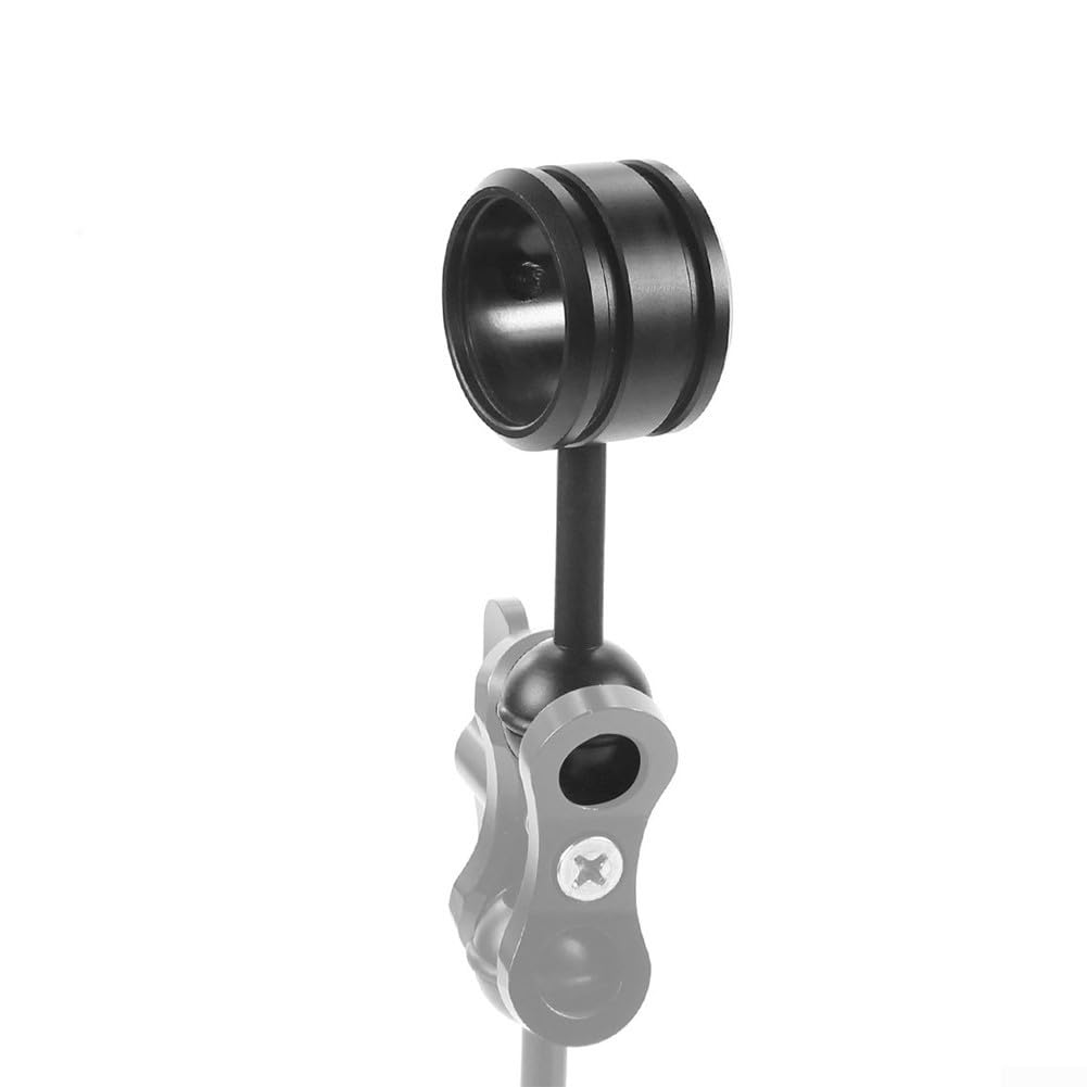 Adaptador De Rótula Para Linterna De Buceo - Aleación De Aluminio, Para Linternas De 29-34 Mm, Longitud 100 Mm