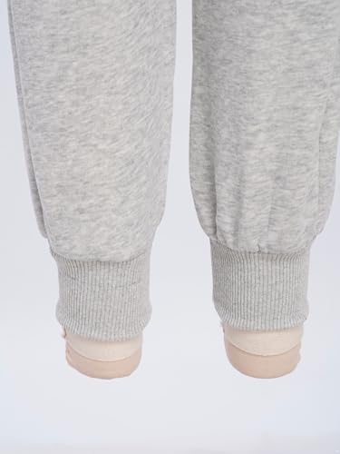Image of YiZYiF Kids Boys Fleece Lined Sweatshirts Outfit Long Raglan Sleeves Hoodie And Jogger Pants Activewear Set