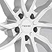 NICHE M273 NOVARA Silver Wheel with Aluminum (20 x 10.5 inches /5 x 114 mm, 20 mm Offset)