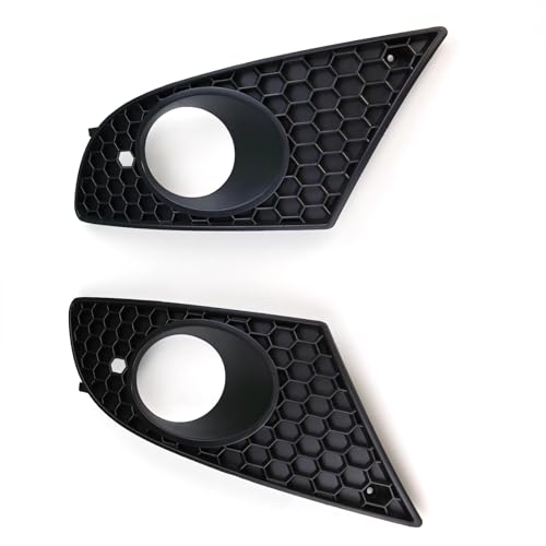 Rejilla de faros antiniebla delantera tipo panal compatible con coche Seat Leon