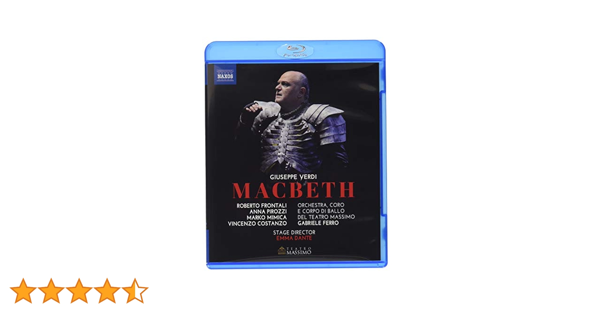 Amazon.co.jp: ヴェルディ:歌劇《マクベス》[Blu-ray Disc](日本