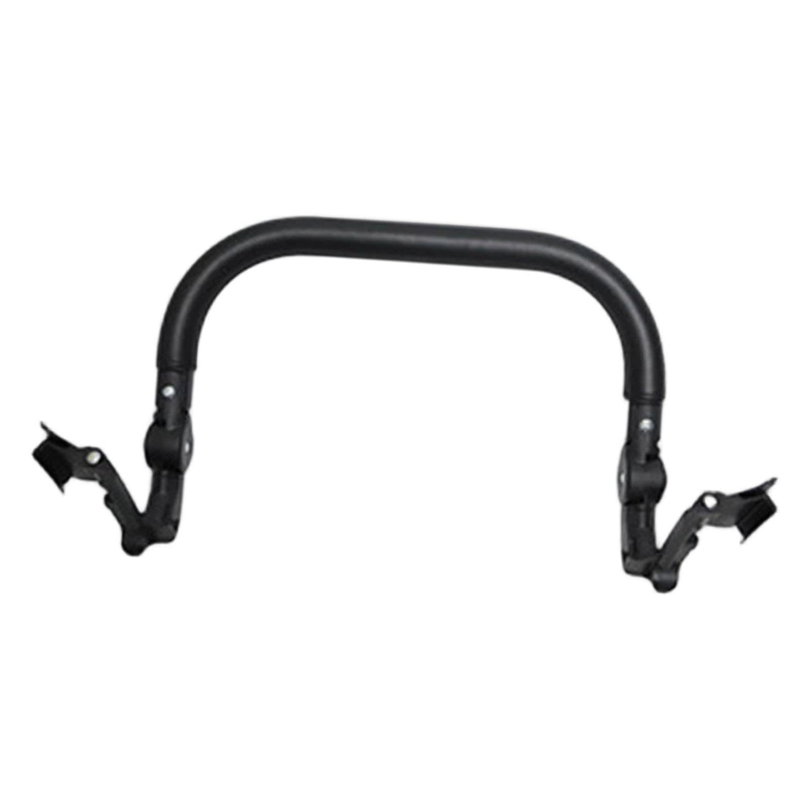 harayaa Barra transversal para reposabrazos de cochecito, color negro, resistente, pieza de repuesto, ángulo ajustable, accesorios, Reposabrazos Delantero