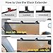 Sun Visor Extender for Car, Visor Extender Attachment for Car, Adjustable Visor Extender Sun Blocker UV400, Polarized Sun Visor Extender, Anti-Glare, UV Protector (1 Pack, Large)